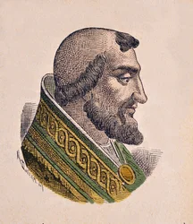 Porträt von Papst Leo IX (1049-1054)