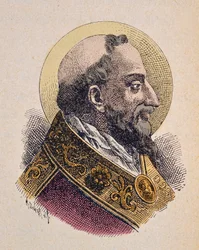 Porträt von Papst Clemens I. (88-97)