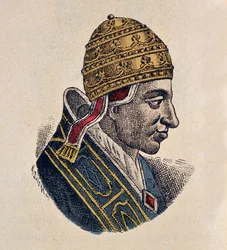 Porträt von Papst Silvester II.