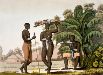 Südostküste: Schwarze Bevölkerungsgruppe, 1820er-30er Jahre