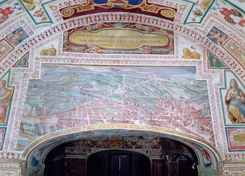 Die Straßen von Rom, während der Herrschaft von Papst Sixtus V.