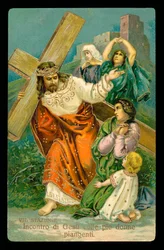 Die Stationen des Kreuzwegs (aus einem Satz von 14)