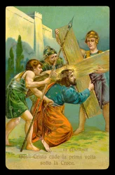 Die Stationen des Kreuzwegs (aus einem Satz von 14)