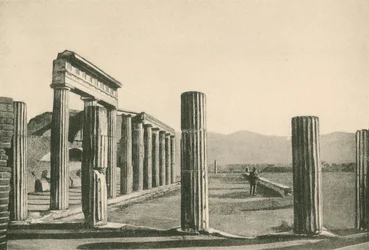 Das Dreieckige Forum (Gravur)
