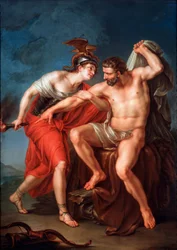 Die Selbstverbrennung des Herkules, 1782