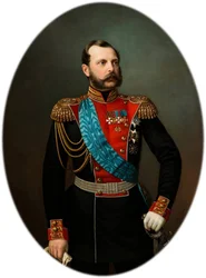 Porträt von Kaiser Alexander II 1818-1881, 1860er Jahre