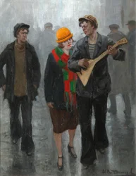 Ein junges Paar, 1920er