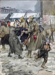Freihandel in Petrograd von Vladimirov, Ivan Alexeyevich (1869-1947)