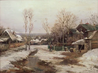 Frühling bei St. Petersburg, 1896