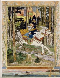 Der Prinz Iwan. Held der russischen Folklorelegenden