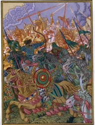 Die Vertreibung von Khan Batu