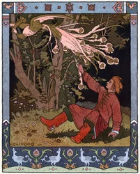 Zarewitsch Iwan, der Feuervogel und der Graue Wolf, um 1899