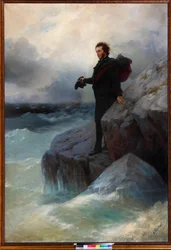 Lebe wohl, freies Element, o Meer! Alexander Puschkin am Schwarzen Meer, 1877.