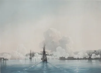 Sewastopol. Fort Konstantin. Fort Nikolaus, 1850er