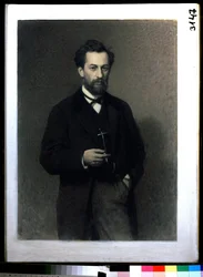 Porträt des Künstlers M.K. Clodt
