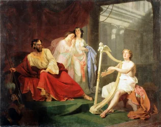 David und König Saul