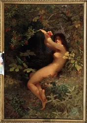 Eva mit einem Granatapfel
