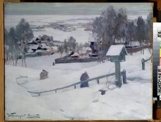 Winterabend, 20. Jahrhundert