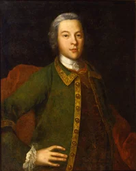 Porträt von Graf Petr Panin 1721-1789, 1742