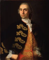 Porträt von Ivan Kotsarev, 1757-1759