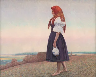 Mädchen mit einem Krug