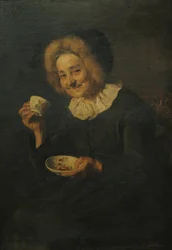 Kaffeetrinkerin