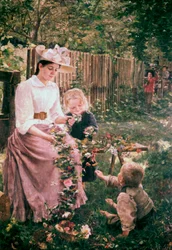 Sommer, um 1889-1890