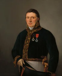 Porträt von A.F. Goudriaan
