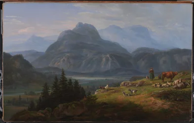 Das Etschtal bei Roveredo