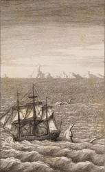 Das Schiff und das Seeungeheuer