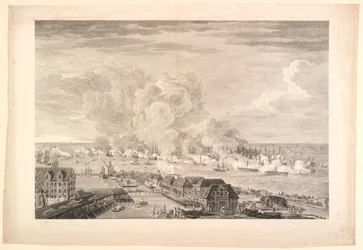 Die Schlacht auf der Reede am 2. April 1801