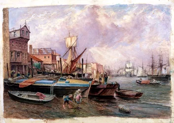 Horsleydown, Bermondsey, London, ca. 1850