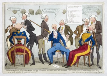 Phrenologische Illustrationen oder die Wissenschaft praktisch entwickelt, 1824