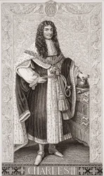 Karl II. (1630-85) aus 