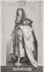 James II (1633-1701) aus 