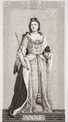 Königin Anne (1665-1714) aus 
