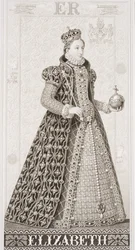 Königin Elisabeth I. aus 