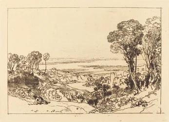 Zusammenfluss von Severn und Wye, veröffentlicht 1811
