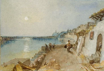 Rietz, in der Nähe von Saumur, um 1830