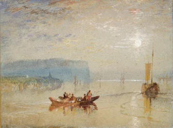 Szene an der Loire, in der Nähe der Coteaux de Mauves