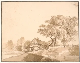 Eine Mühle bei Lausanne