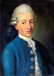 Porträt eines jungen Mannes Wolfgang Amadeus Mozart, 1772