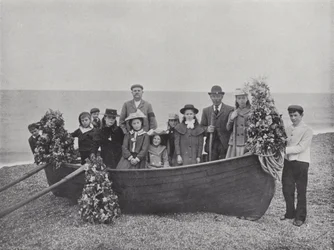 Garland Day in Abbotsbury, das Neptun-Festival