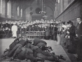 Pfannkuchenwerfen an der Westminster School, The Greeze