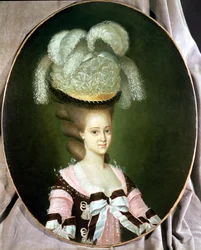 Porträt einer Dame mit Hut