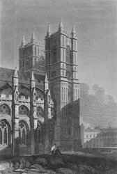 Westminster Abbey, Westturm (Stich)