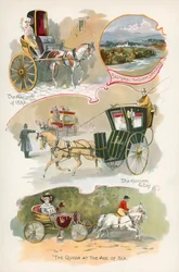 Hansom von 1837 und Hansom von heute