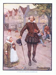 Es war nur Meister Shakespeare, aus Englische Literatur, veröffentlicht von T C & EC Jack, ca. 1920