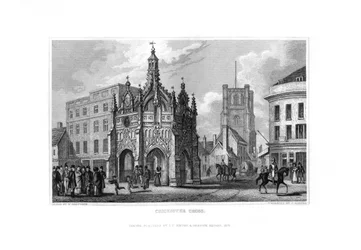 Chichester-Kreuz, Chichester, West Sussex, 1829