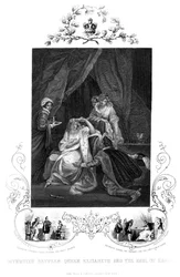 Interview zwischen Königin Elizabeth und dem Earl of Essex, 19. Jahrhundert